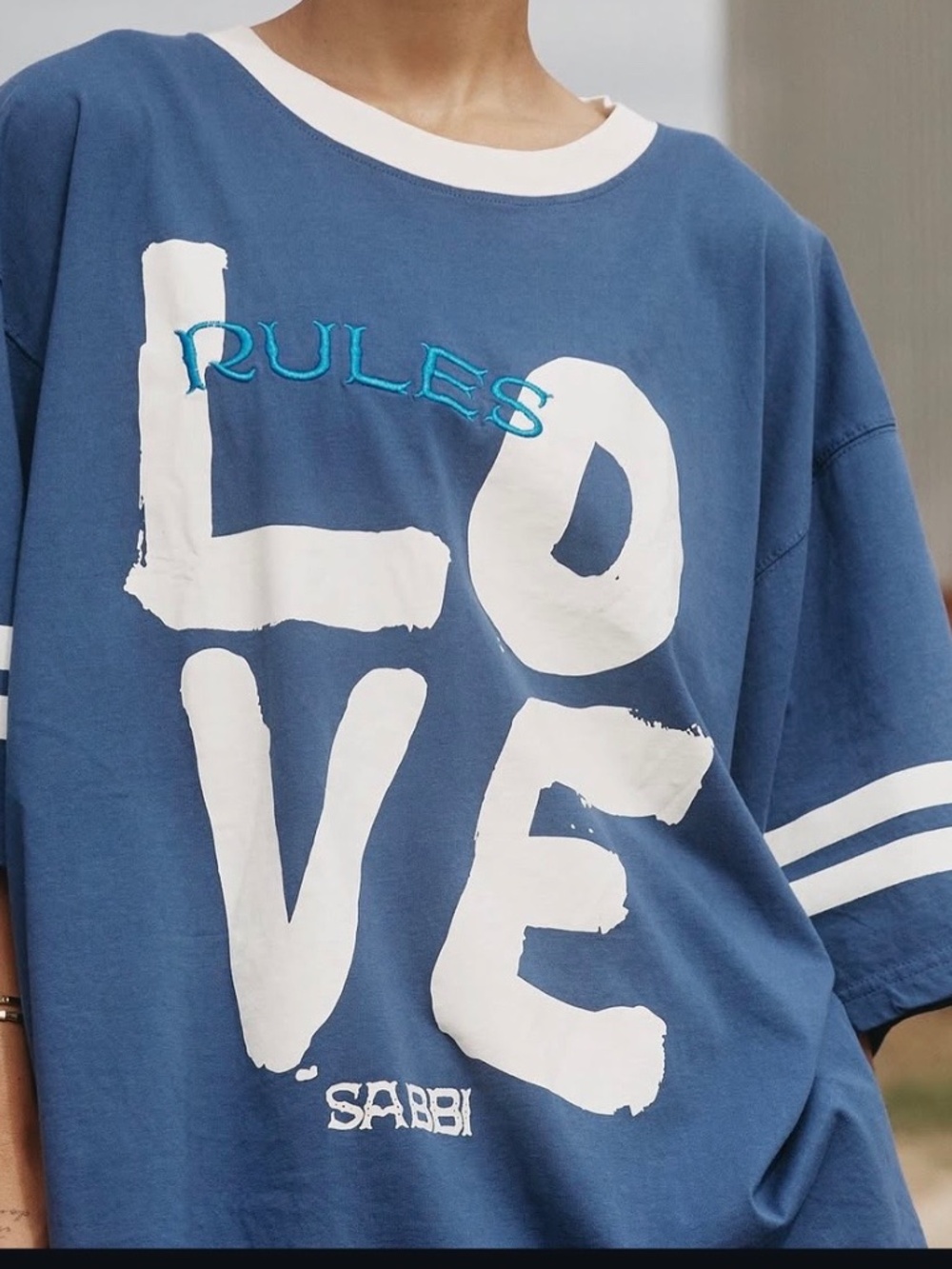 Sabbi Love Rules Tee